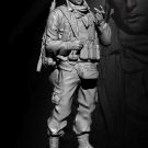 1/24 75mm Resin Figure Model Kit Soldier Mercenary Shooter Unpainted Unassambled