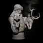 55mm BUST Resin Figure Model Kit Angry Bad Santa Fantasy Unpainted Unassambled