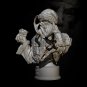 55mm BUST Resin Figure Model Kit Angry Bad Santa Fantasy Unpainted Unassambled