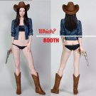 1/12 Resin Figure Model Kit Modern Sexy Girl Western Wild West Unpainted