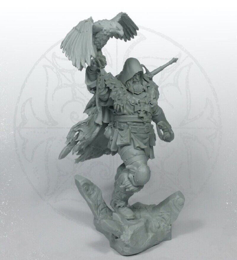 1/24 Resin Fgure Model Kit Warrior Royal Guard Archer Scout Unpainted Unassamble