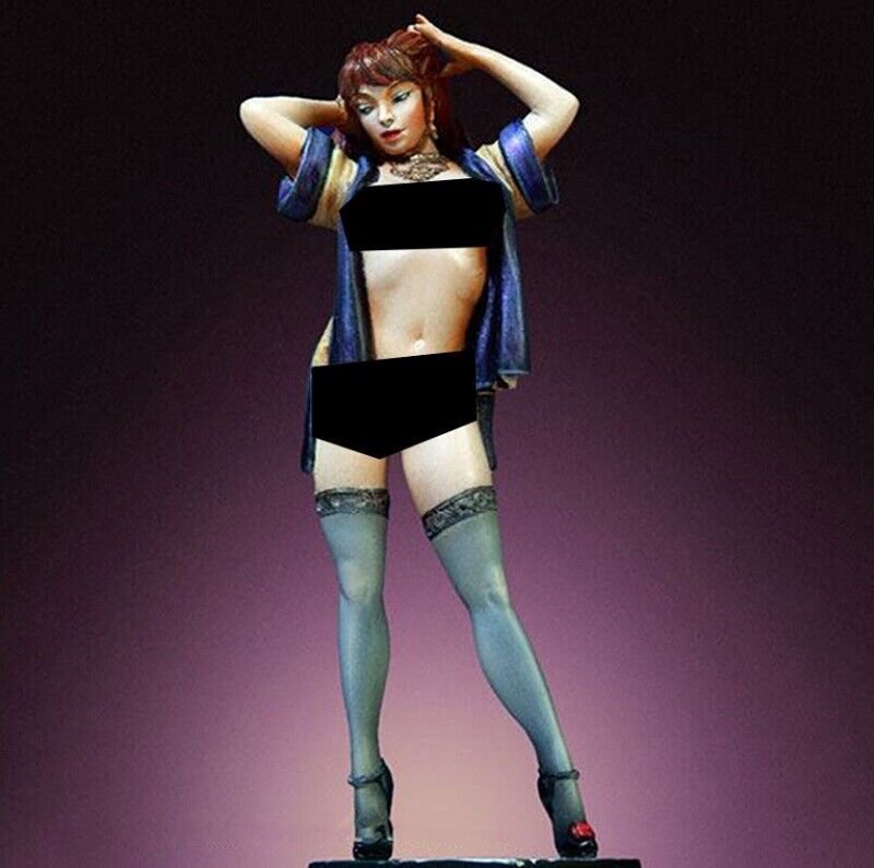 1/22 80mm Resin Figure Model Kit Sexy Girl Dancer Unpainted Unassambled
