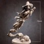 75mm Resin Figure Model Kit Sexy Girl Witch Sorceress Unpainted Unassambled