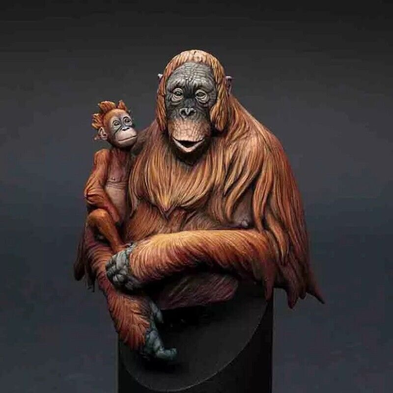 1/10 BUST Resin Figure Model Kit Monkey Unpainted Unassambled