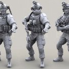 1/35 Resin Figure Model Kit Modern US Soldiers Infantry Unpainted Unassambled