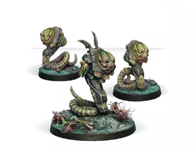 Resin Figure Model Kit Mechanized Aliens 3 figures Unpainted Unassambled