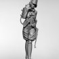 1/24 Resin Figure Model Kit Sexy Girl Signal Operator WWII Fantasy Unpainted