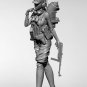 1/24 Resin Figure Model Kit Sexy Girl Signal Operator WWII Fantasy Unpainted