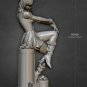 50mm Resin Figure Model Kit Modern Sexy Girl Christmas Photoshoot Unpainted