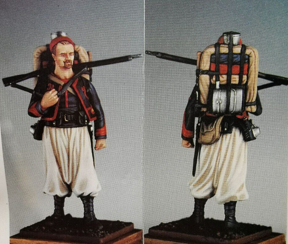 1/32 Resin Figure Model Kit French Colonial Infantryman Unpainted Unassambled