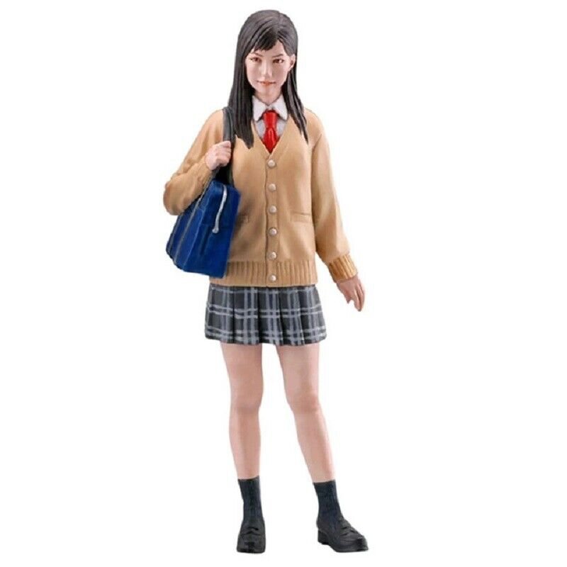 1/12 Resin Figure Model Kit Modern Japanese Girl Schoolgirl Unpainted Unassamble