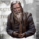 1/12 BUST Resin Figure Model Kit Wild West Traveler Pilgrim Unpainted Unassamble