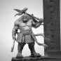 70mm Resin Figure Model Kit Orc Warrior Warcraft Unpainted Unassambled