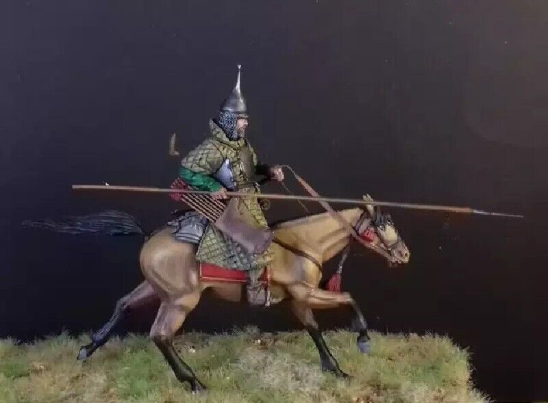 1/30 Resin Figure Model Kit Warrior Rider on Horse Unassambled Unpainted