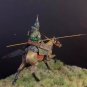 1/30 Resin Figure Model Kit Warrior Rider on Horse Unassambled Unpainted