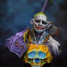 1/9 BUST Resin Figure Model Kit Crazy Сlown Robber Unpainted Unassambled