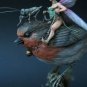 54mm Resin Figure Model Kit Fairy on the Sparrow (WITH TREE NO BASE) Unpainted