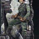 54mm Resin Figure Model Kit German Soldier Infantry (with base) WWII Unpainted