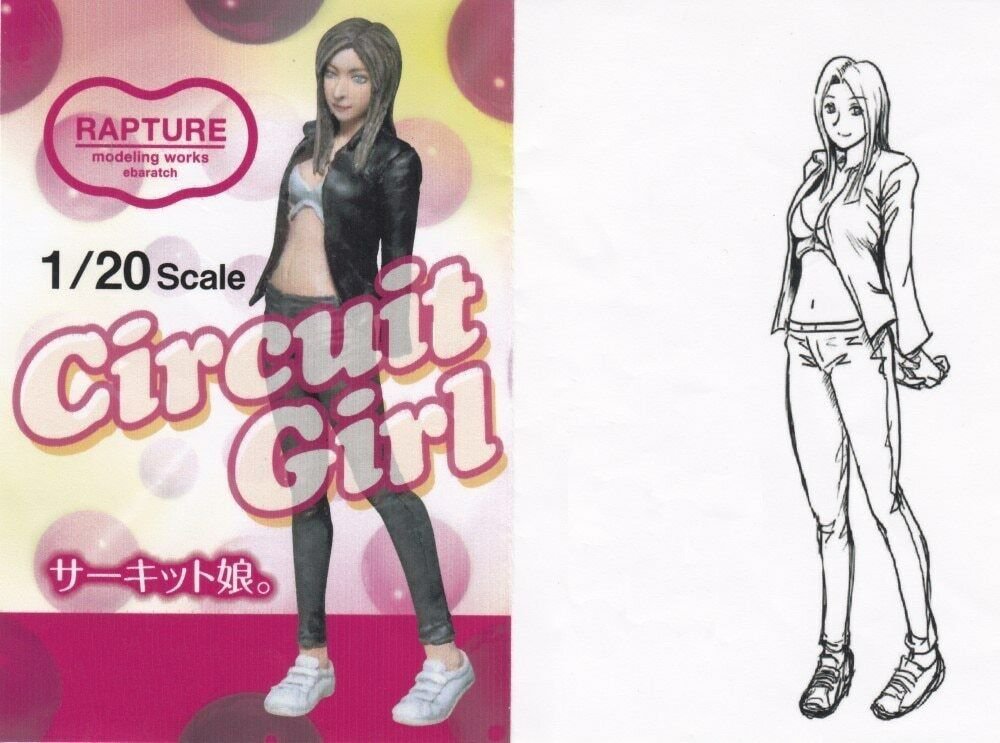 1/20 Resin Figure Model Kit Modern Sexy Girl Female Unpainted Unassambled