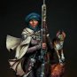 1/10 BUST Resin Figure Model Kit Sexy Girl Desert Sniper Post Apocalypse Unpaint