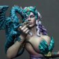 1/10 BUST Resin Figure Model Kit Sexy Girl Female Mother of Dragons Unpainted