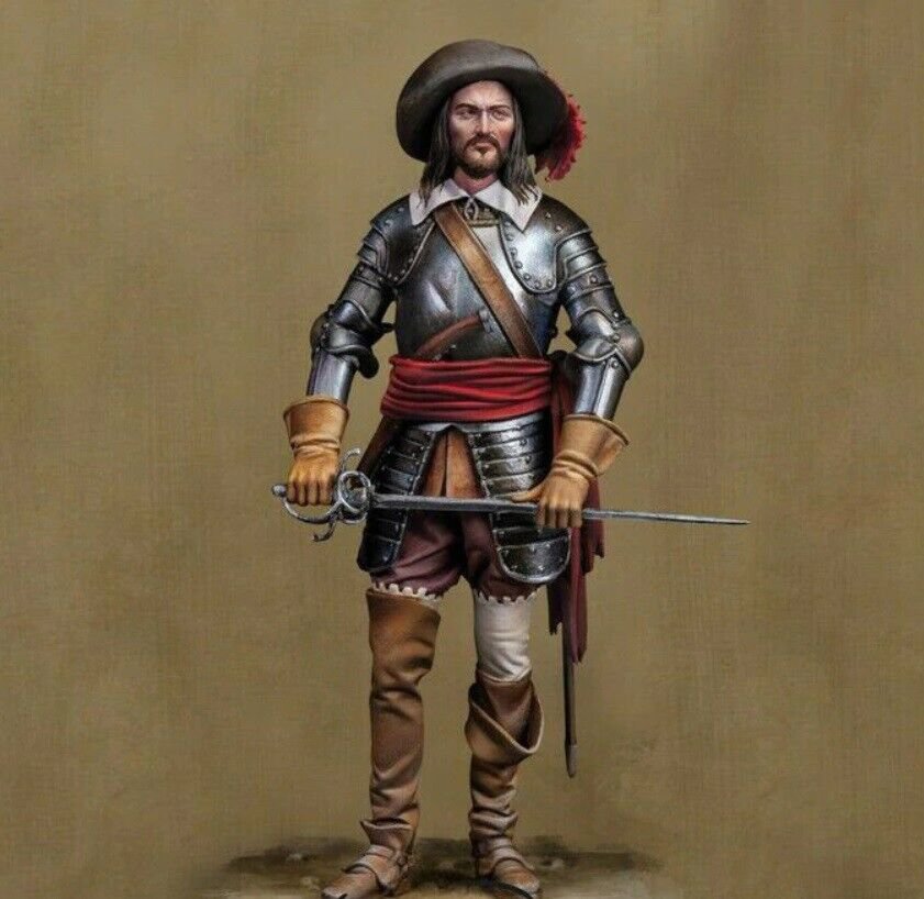 1/24 Resin Figure Model Kit Spanish Conquistador Warrior Unpainted Unassambled