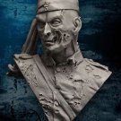 1/10 BUST Resin Figure Model Kit Zombie Soldier Unpainted Unassambled