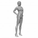 1/20 Resin Figure Model Kit Sexy Girl Female Speed Car Racing Unpainted Unassamb