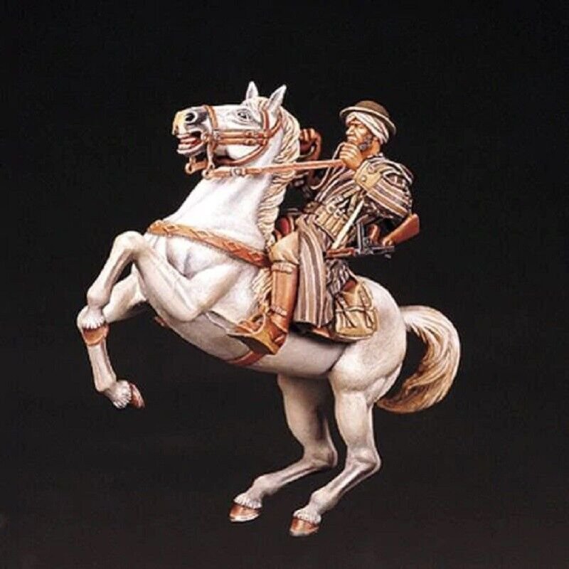 1/35 Resin Figure Model Kit Horse Rider WWII WW2 Unpainted Unassambled