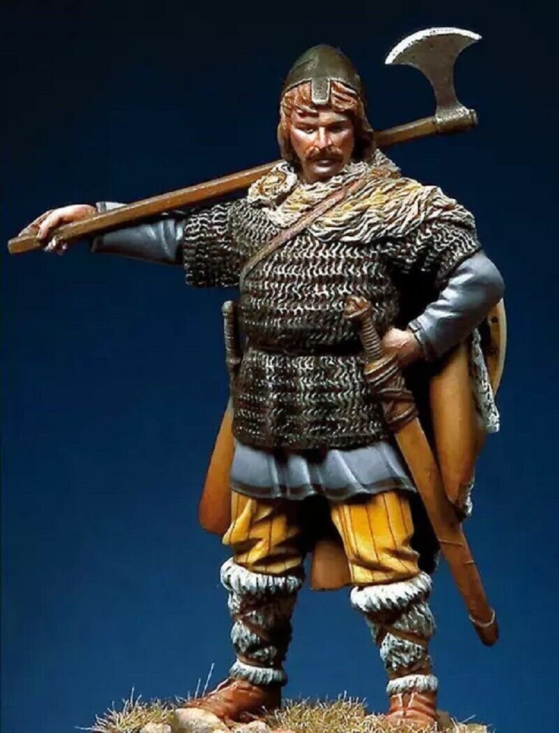 1/32 54mm Resin Figure Model Kit Viking Northern Warrior Unpainted Unassambled
