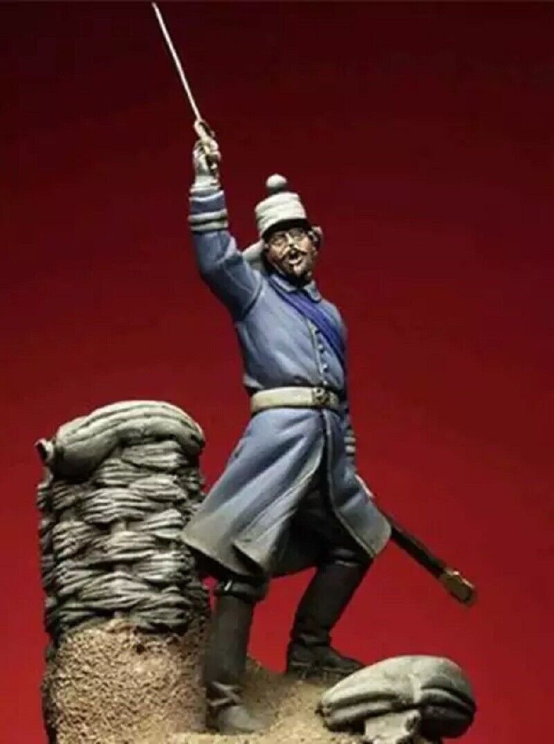 1/32 Resin Figure Model Kit British Officer 1855 (no Base) Unpainted Unassambled
