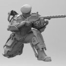 1/35 Resin Figure Model Kit US Soldier Wolfenstein Fantasy WWII Unpainted