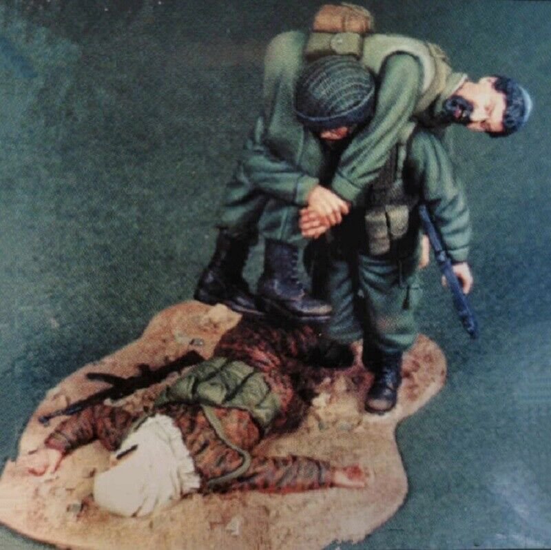 1/35 Resin Figure Model Kit Syrian Soldiers Unpainted Unassembled
