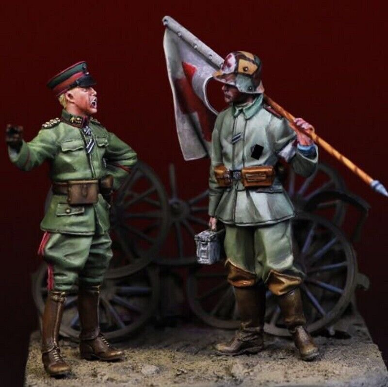 1/35 Resin Figure Model Kit German Soldier Infantry WWI Unpainted Unassembled