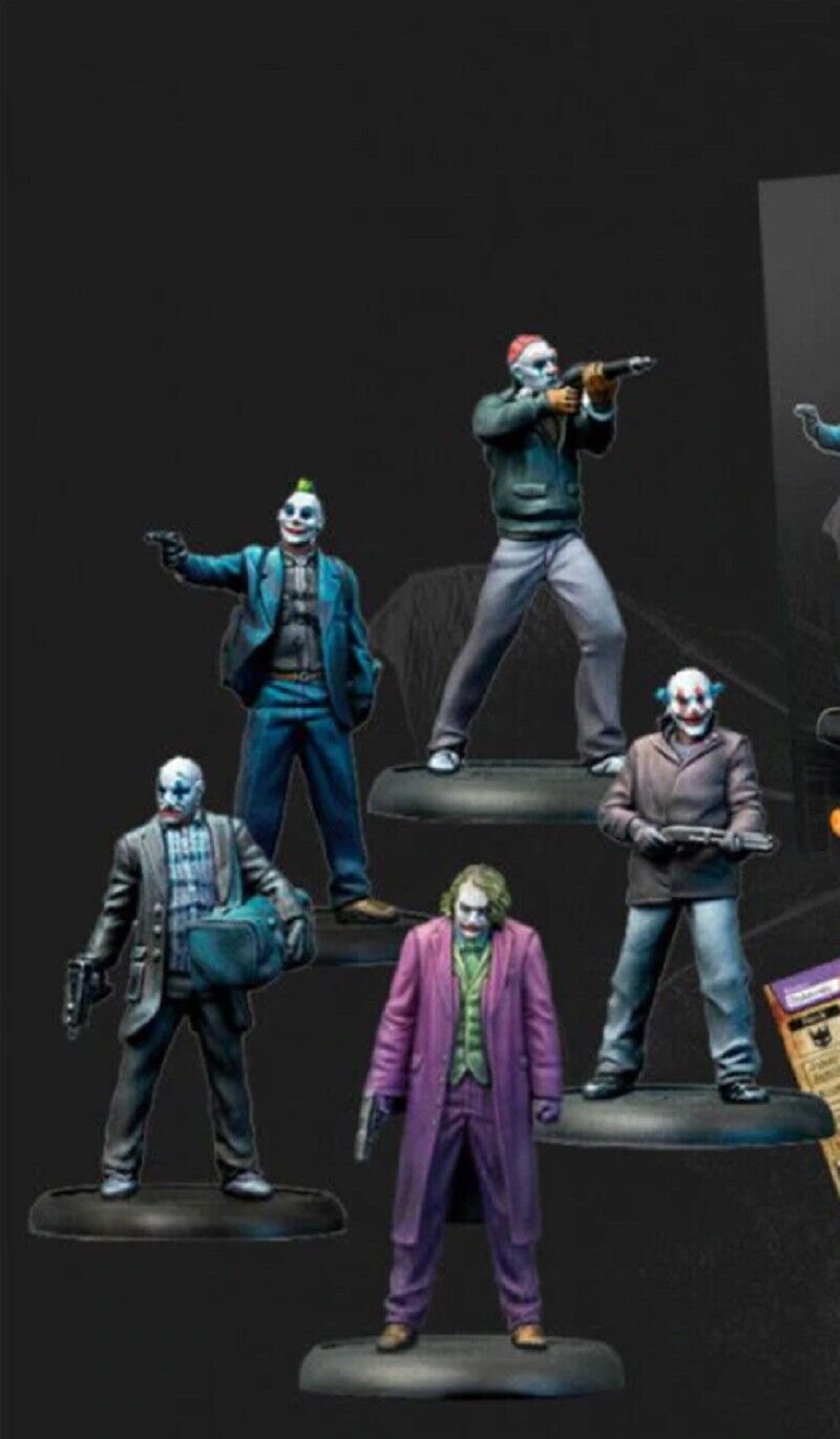 35mm Resin Figure Model Kit SuperHero Gotham Criminals Unpainted Unassambled