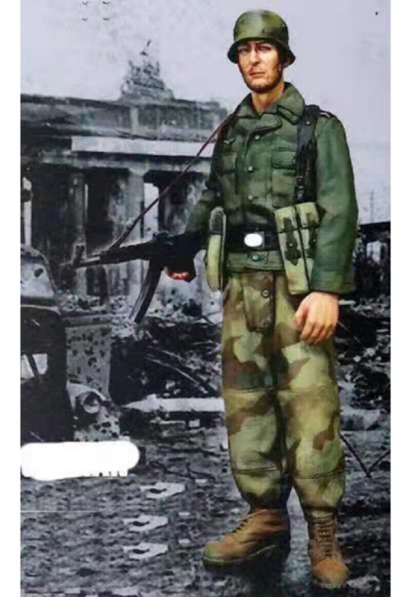 1/16 Resin Figure Model Kit German Soldier Infantryman WWII Unpainted Unassamble