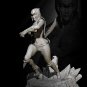 80mm Resin Figure Model Kit Sexy Girl Overlord SuperHero Unpainted Unassambled