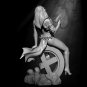 1/24 75mm Resin Figure model Kit Sexy Girl Female Death Merchant Unpainted