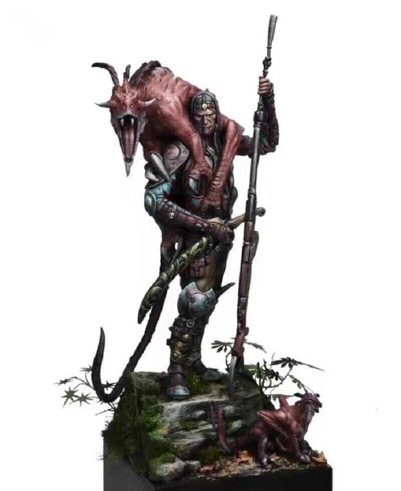 1/24 75mm Resin Figure Model Kit Warrior Scout Another Planet Fantasy Unpainted