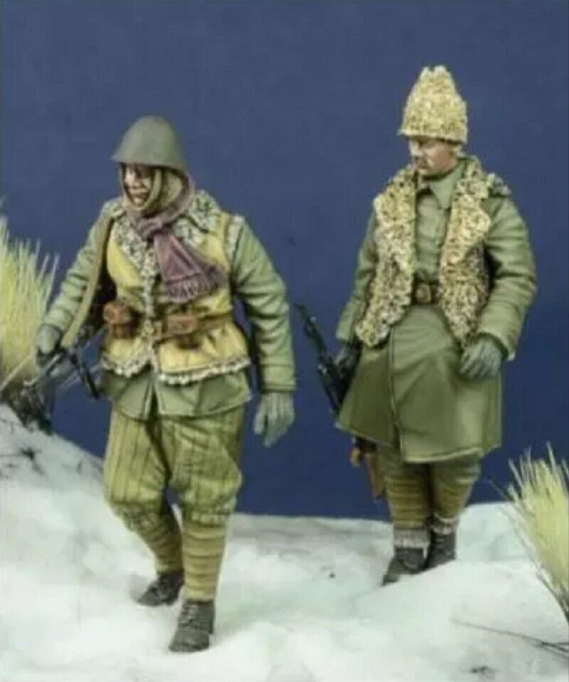1/35 Resin Figure Model Kit Romanian Soldier Infantry WWII Unpainted Unassambled