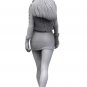 1/24 Resin Figure Model Kit Modern Sexy Girl Moto Driver Unpainted Unassambled