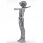 1/20 Resin Figure Model Kit Sexy Girl Female with a Rifle Unassambled Unpainted