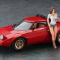 1/24 Resin Figure Model Kit Modern Sexy Girl Speed Racing (no car) Unpainted