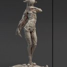 120mm Resin Figure Model Kit Girl Alien Unpainted Unassambled
