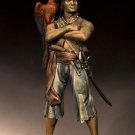 1/24 75mm Resin Figure Model Kit Warrior Pirate Unpainted Unassambled