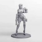 1/24 Resin Figure Model Kit Sexy Girl Female CyberPunk Unpainted Unassambled