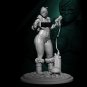 1/24 75mm Resin Figure Model Kit Sexy Girl Ghost Hunter Unpainted Unassambled