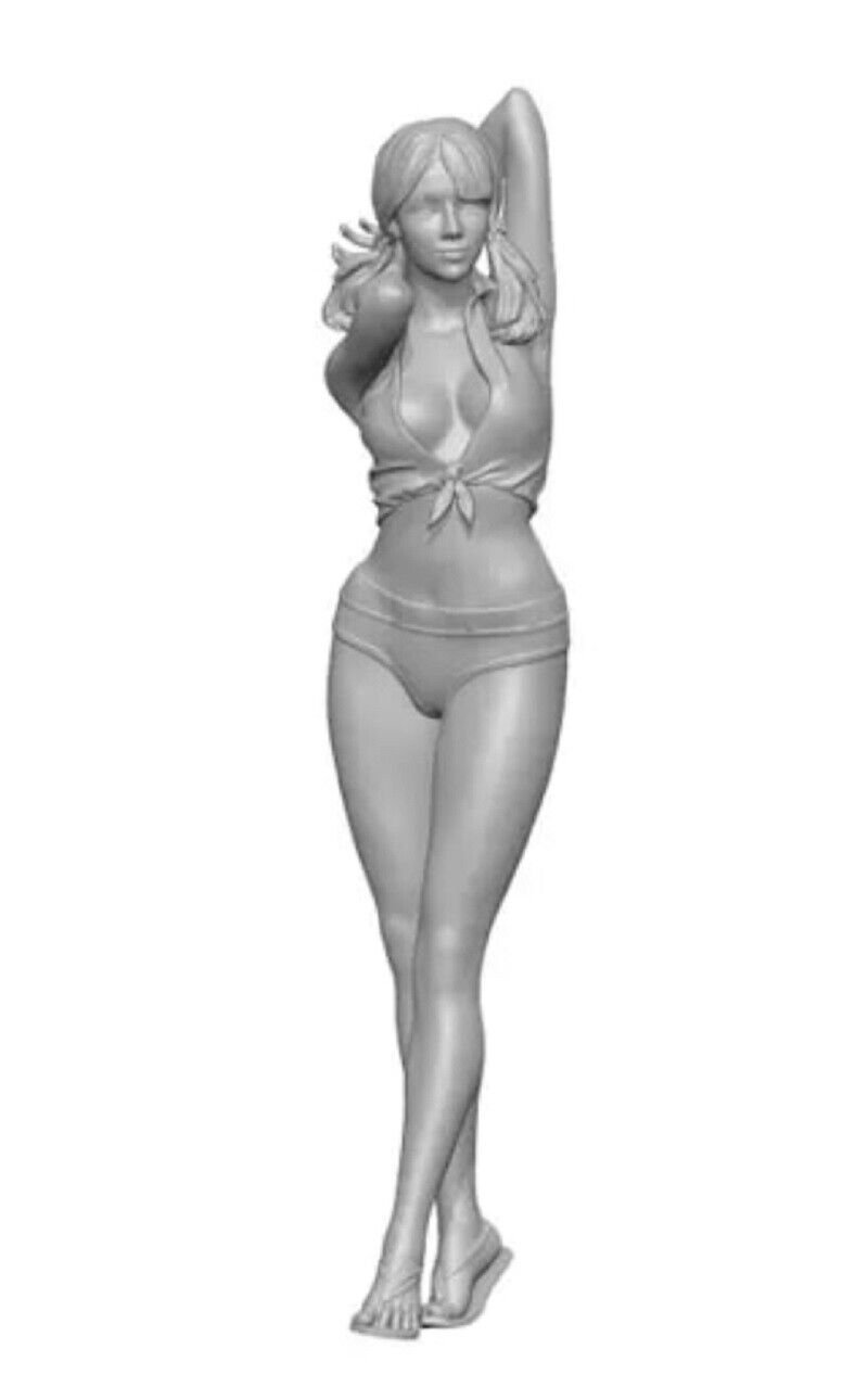 1/12 Resin Figure Model Kit Sexy Girl Female Bikini Unpainted Unassambled