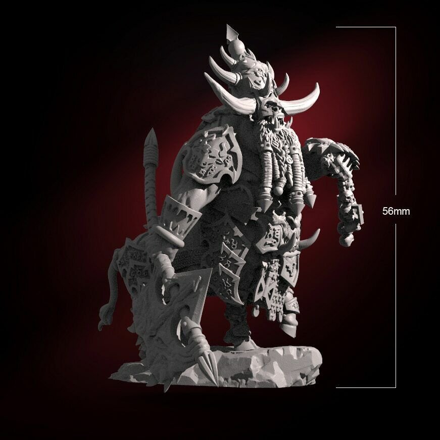 56mm Resin Figure Model Kit Warrior Centaur Unpainted Unassambled