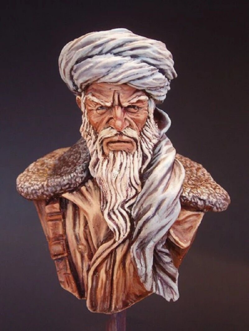 1/12 BUST Resin Figure Model Kit Arab Muslim (with base) Unpainted Unassambled